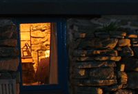 cosy view into inside